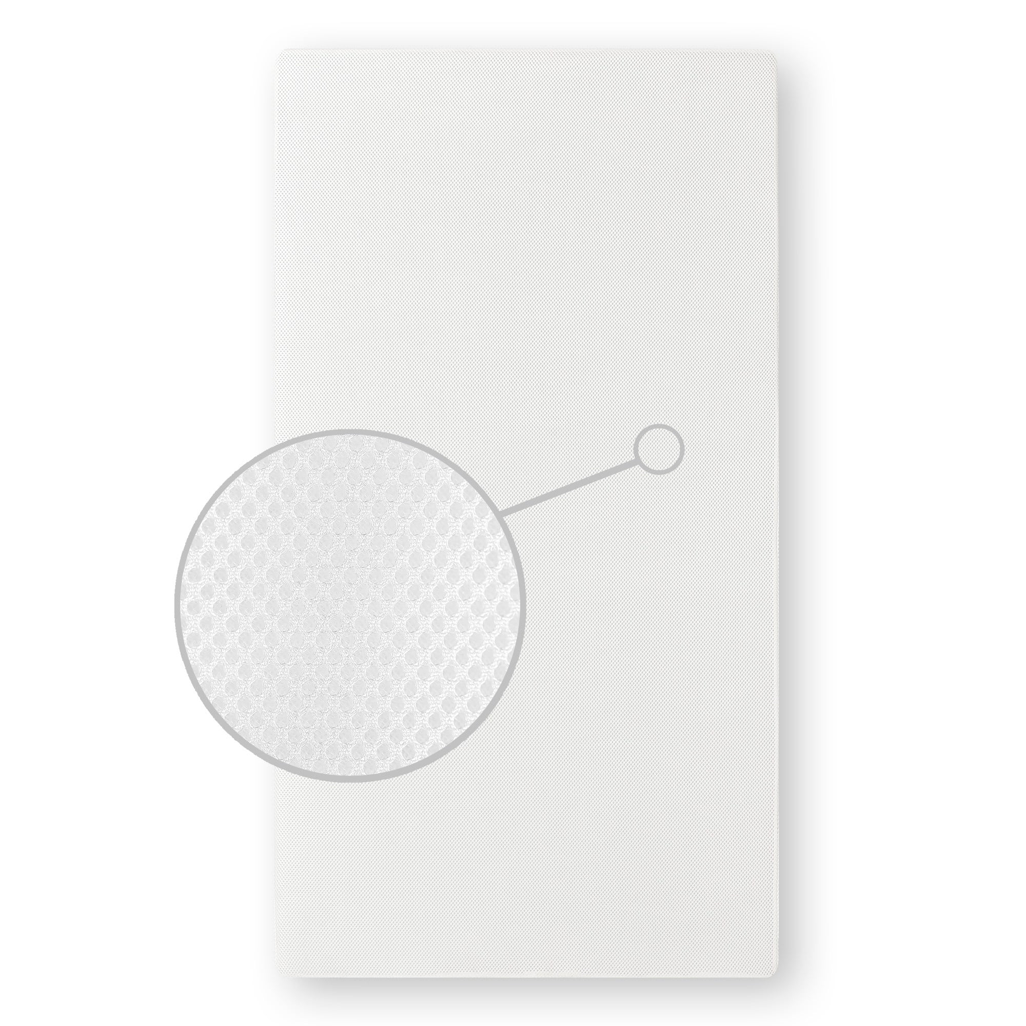 Dream on Me Breathable 6 Inch 2 in 1 Foam Crib Mattress