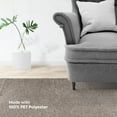 thumbnail image 4 of Furnishmyplace Modern Plush Solid Color Rug - Pet Friendly, Made in USA, Area Rugs 8' x 12', 4 of 10