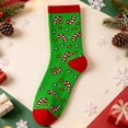 thumbnail image 2 of SAWOBUUN Funny Socks for Men Novelty Crazy Holiday Cozy Cotton Winter Christmas Socks, 2 of 6