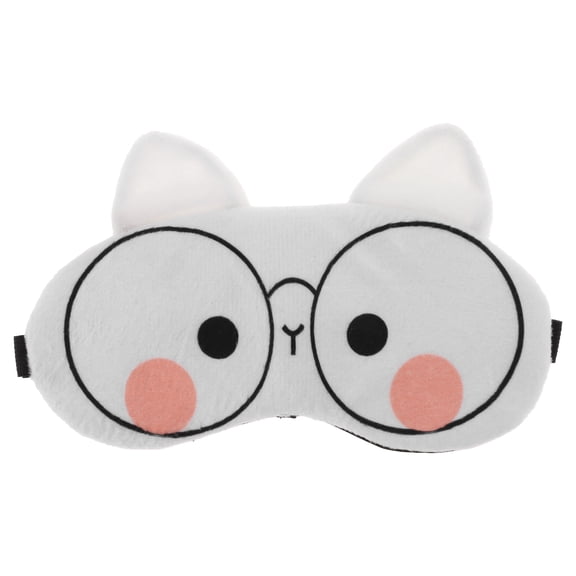 Unique Bargains Soft Cat Eyes Sleep Mask for Comfortable Sleep and Relaxation