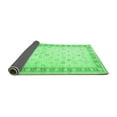 thumbnail image 2 of Ahgly Company Indoor Square Oriental Emerald Green Traditional Area Rugs, 8' Square, 2 of 4