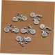 thumbnail image 3 of unbranded 20Ud Dijes De Aleación Para Collares Y Pulseras Resistente Y Estilizado Plata, 3 of 8