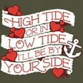 thumbnail image 3 of CafePress - Navy High Tide By Your Side Dark T Shirt - Men's Classic Graphic Cotton T-Shirt, 3 of 4