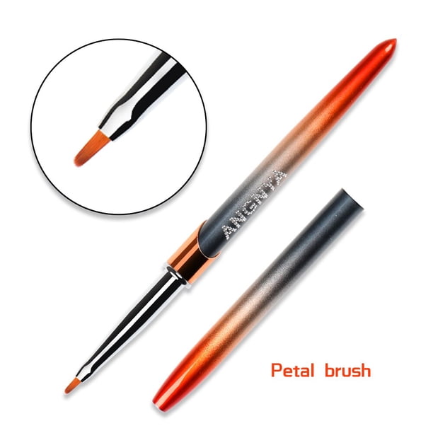 ANGNYA, nuevo arte de uñas, polvo líquido acrílico para tallado, extensión de Gel UV, pincel de pintura, delineador, bolígrafo de dibujo, herramientas de manicura Tan Jianjun unisex
