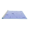 thumbnail image 2 of Ahgly Company Machine Washable Indoor Rectangle Oriental Blue Traditional Area Rugs, 4' x 6', 2 of 4