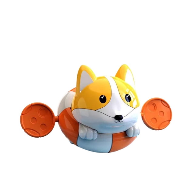 Divertido juguete de cuerda para , perro, chapotear, bebé, piscina, bañera, flotadores, juego de naranja Zulema Juguetes de cuerda
