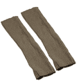 thumbnail image 1 of Calcetines para piernas de invierno cálido para mantener la manga de la pierna, color caramelo, calentador de pantorrillas de punto para adultos, caqui 1 par Speravity AP000048-06, 1 of 7