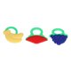thumbnail image 1 of Juguetes para la dentición de silicona diseño en forma de fruta juguetes para la dentición del bebé alivio de las molestias en la dentición diseño ergonómico y ligero ANGGREK Otros, 1 of 8