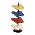 thumbnail image 4 of Zapatero vertical organizador de almacenamiento de esquina fácil de montar antideslizante ahorra espacio 4 niveles, 4 of 9