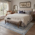 thumbnail image 2 of KUETH Modern 5x7 Area Rugs for Living Room, Non Slip Machine Washable Retro Rugs, Low Pile Chenille Print Rug for Bedroom, Dining Room, Home Office, 2 of 6