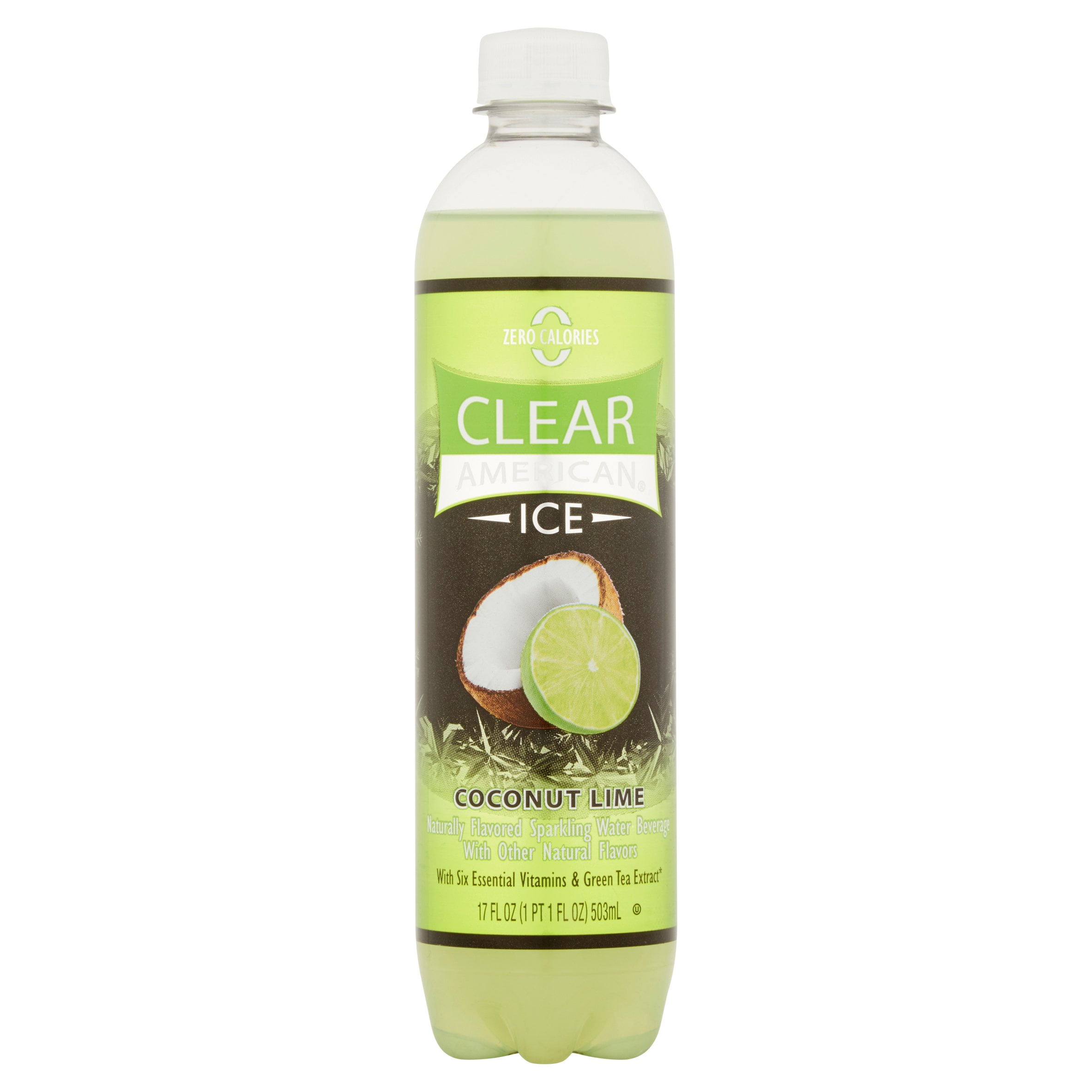 Clear American Ice Coconut Lime Sparkling Water, 17 Fl. Oz.