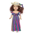 thumbnail image 4 of XWSHYW Juguetes para Niños Linda Muñeca de Pelo Rizado Vestido Impreso Muñeca de Princesa Muñeca de Vinilo Juguete para Niños 45Cm, 4 of 6