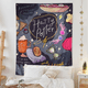 thumbnail image 2 of Tapiz de pared grande con estampado de paisaje de Harry Potter y la varita mágica, alfombra de pared hippie con tarot para colgar en la pared, decoración del hogar para dormitorio, 2 of 5