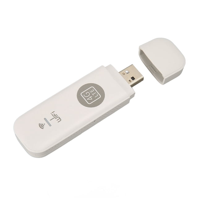 4G LTE USB Wifi Modem, Portable Wifi Hotspot, 150Mbps, Up To 10 Users, SIM Wifi Dongle, with SIM Slot, For Europe, Asia