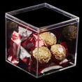 thumbnail image 2 of 3pcs Transparent Acrylic Candy Box Wedding Party Favor Packing Jewelry Storage, 2 of 11