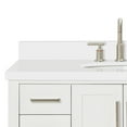 thumbnail image 7 of Ariel S043swqovo Magnolia 42" Free Standing Single Basin Vanity Set - White / Pure White, 7 of 7