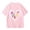 Light Pink, variant on lnmuld Cute Tops for Girls Graphic Tee Short Sleeve Casual Summer Top for Youth Children - Message Comfortable Daily Wear Color:Light Pink,Size:9-10 Years