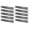thumbnail image 5 of M Buder 10Pcs Spiral Binding Coils 31mm / 1.22 inches Inner Diameter 30 Holes Set Kit Black Plastic Spines Comb For A4 A5 Paper Office School Presentation Book Report Planner Accessories, 5 of 9