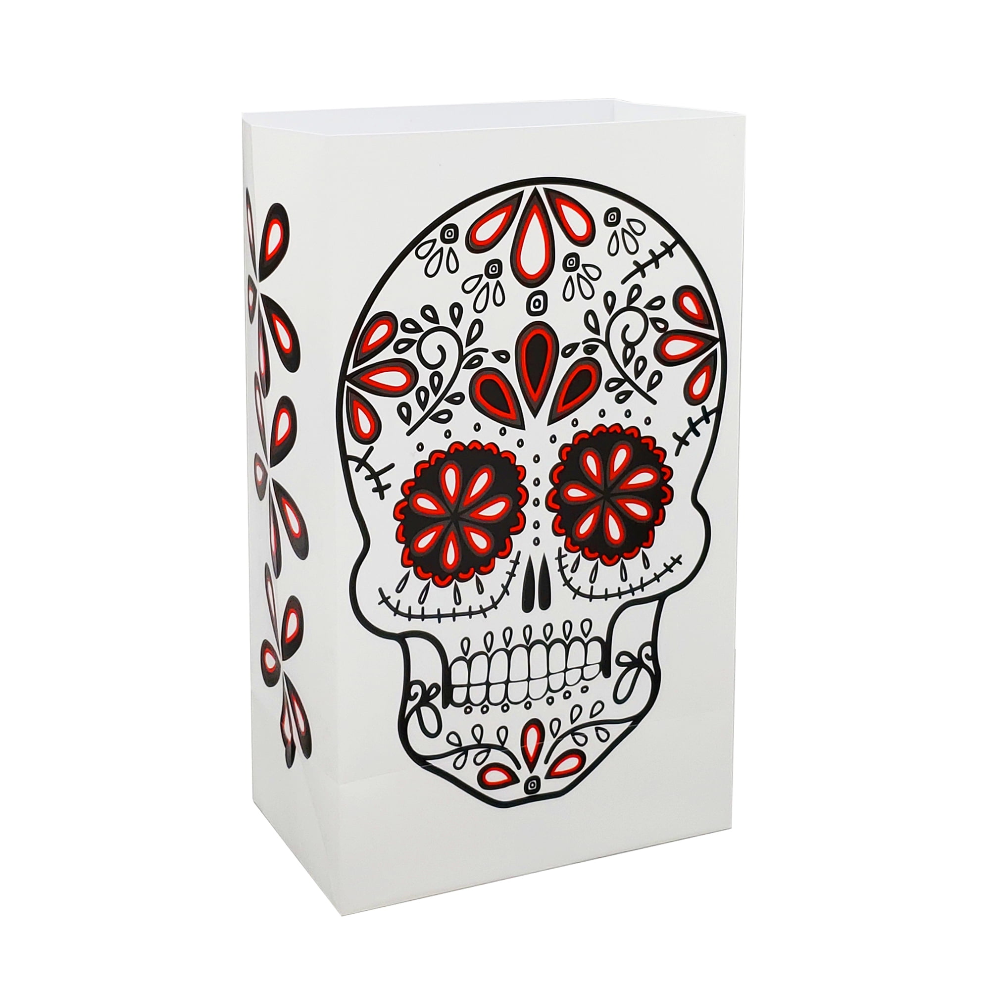 Plastic Luminaria Bags 12 Count (Multicolor)