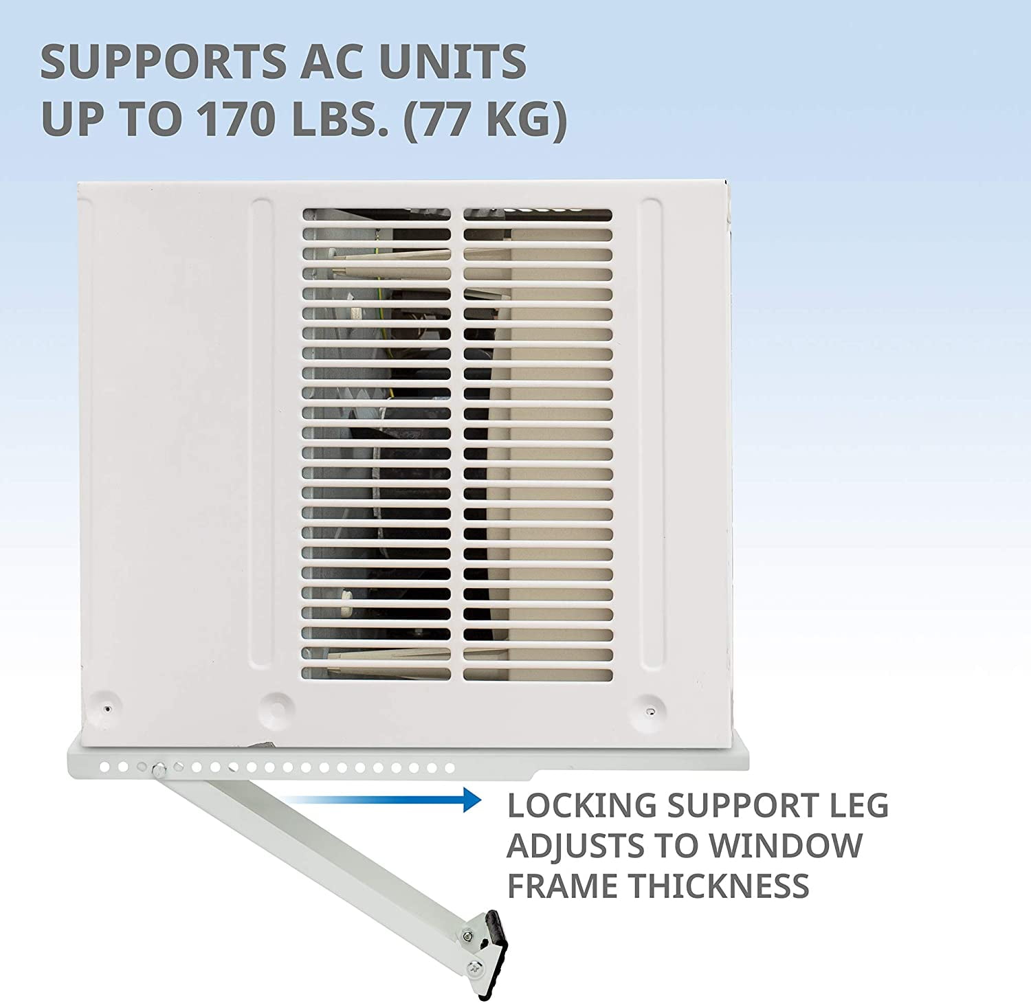 Buy Ivation Window Air Conditioner Support Bracket Universal Size