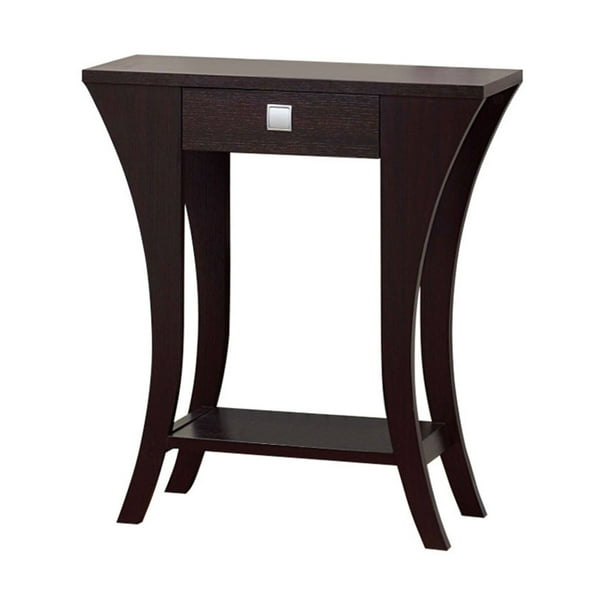 Blumenthal Stylish Console Table With 1 Drawer Dark Brown Com Blumenthal Stylish Console Table With 1, Stylish Console Tables