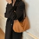 thumbnail image 4 of Bolso Hombro Mujer Ante Sintético Elegante Cierre Hobo, 4 of 9