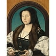 thumbnail image 2 of Jan Gossaert 15x18 Black Ornate Wood Framed Double Matted Museum Art Print Titled - Anna Van Bergen (C. 1526-30), 2 of 5