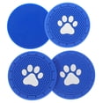 thumbnail image 3 of 4pcs PVC Paw Car Coaster Auto Insert Coaster Car Interior Car Cup Holder Coasters, 3 of 9