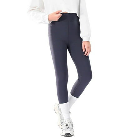 

GYRATEDREAM 4-10 Years Yoga Active Leggings for Girls Kids Workout Yoga Pants for Athletic