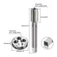 thumbnail image 3 of 3Pcs Tap and Die Set, Metric M12 X 1 Thread Taps & Round Die, Tapping Threading Tool Tap & Die Kit, 3 of 5