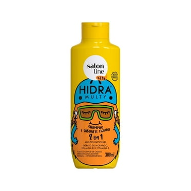 Salon Line - Linha Hidra (Kids) - Shampoo Multy 300 Ml - (Hydra (Kids) Collection - Multy Shampoo 10.14 Fl Oz)
