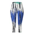 thumbnail image 5 of Jxximdong Capris Pants for Women, Leggings for Summer Casual Sports Yoga Pants Tight Cropped Pants, Blue Women's Cropped Pants, 5 of 6