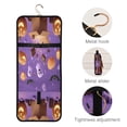 thumbnail image 6 of 3-Piece Travel Toiletry Set with Hanging Bag Cosmetic Pouch & Brush Roll for Travel Gym Camping Halloween-themed Box Opening, 6 of 9