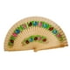 thumbnail image 2 of Abanico de mano plegable tradicional hecho a mano, ligero, de madera, para bodas y cosplay., 2 of 9