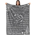 thumbnail image 1 of LHSHID Gifts for Grandma Birthday Gifts for Grandma I Love You Grandma Gift Blanket with Printed Blanket Unique Grandma Gift from Granddaughter or Grandson Thanksgiving Christmas 50x60in, 1 of 6