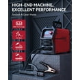 thumbnail image 3 of Soldador ARCCAPTAIN, 160 A, ARC/Lift TIG, 110 V/220 V, 5,84 libras, 3 of 9