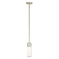thumbnail image 2 of 52111-35-Livex Lighting-Weston - 1 Light Mini Pendant in Contemporary Style - 4.75 Inches wide by 11.75 Inches high-Polished Nickel Finish, 2 of 2