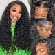 thumbnail image 1 of Peluca con encaje frontal Zumuer Deep Wave, 13 x 6 pulgadas, encaje HD, 24 pulgadas, 180% de densidad, 1 of 6