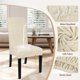 thumbnail image 3 of Fundas Impermeables para Sillas de Comedor SearchI Juego de 6 Hojas Beige, 3 of 7