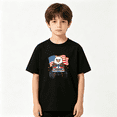 thumbnail image 2 of American Eagle Monster Truck Boys Graphic Tee, Patriotic 100% Cotton Kids Short Sleeve T-Shirt 4-13Y, 2 of 5