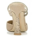thumbnail image 3 of Sam Edelman Agustina Sesame Slip On Spool Heel Pointed Closed Toe Detailed Pumps (Sesame, 10.5), 3 of 6