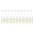 thumbnail image 1 of 10Pcs Plate Hanger, 4 Inch Brass Invisible Wall Plate Hangers, Gold, 1 of 6