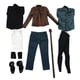 thumbnail image 3 of Conjunto de chaqueta de figuras de acción masculinas, traje completo de Cosplay, juguete para juego de imitación, decoración, disfraz para cuerpo de, 3 of 8