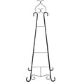 thumbnail image 4 of Metal Easel Display Stand - Decorative Black Picture Easel Stand for Wedding Sign, Painting, Poster, Cemetery - Tall Fancy Floor Art Easel Canvas Stand, Portable Heavy Duty Poster Stand Display Easel, 4 of 6