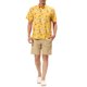 thumbnail image 2 of CAMISAS DE HOMBRE CORTAS DE INSPIRACIÓN CHIC, CON ESTAMPADO FLORAL, BOTONES EN LA PARTE FRONTAL, CAMISA DE PLAYA HAWAIANA, 50, AMARILLO ROJO, 2 of 6