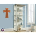 thumbnail image 4 of Inspirational Wooden Hanging Wall Cross 7x11 – The lord is my shepherd, 4 of 12