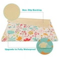 thumbnail image 5 of 51" Waterproof Splat Mat for Baby Under High Chair Floor Splash Mat Mat Splash Mat, 5 of 6