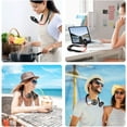 thumbnail image 6 of Tagital Portable Hands-free Neck Fan with 3 Speed Control and 360 Degree Rotation, Personal Cooling Fan for Camping, Traveling, Amusement Parks, Concerts, Sports and Other Outdoor, Indoor Activities, 6 of 6