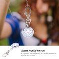 thumbnail image 4 of MasteelfCA 1pc Practical Quartz Pocket Watch Keychain Alloy Large Dial Nurse Pocket Watch, 4 of 8