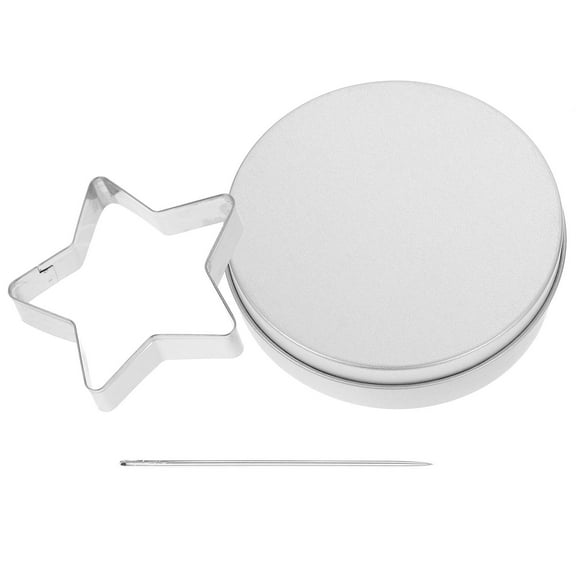 DEEPCRAFF 1Set Cookie Cutters Star Round Box Needle Stainless Steel Baking Tool Mould For Diy Baking Christmas Parties